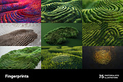 Fingerprints. 75 images, an Object Illustration by Handmadefont (Thumbnail 3 of 15)