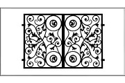 Vintage Scroll Gate Panel Bundle, a Decorative Illustration by Creativeshirt (Thumbnail 20 of 20)