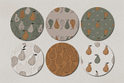 Tasty pears. Hand-drawn fruit., a Pattern Graphic by Alona Savchuk (Thumbnail 5 of 6)