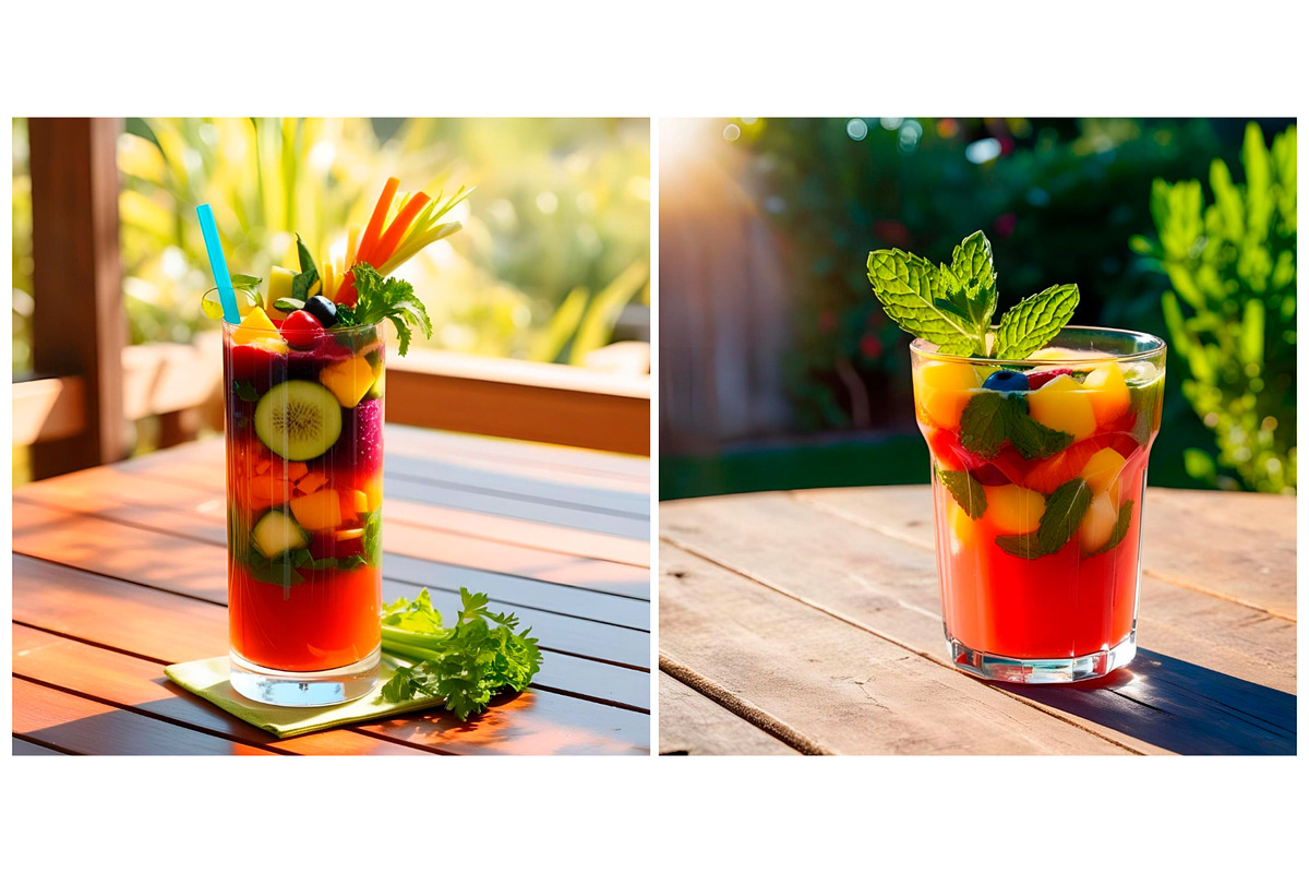 Fresh Cocktail Drink Fruit, a Background Graphic by IrySha (Photo 5 of 6)