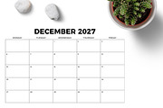 2027 11x17 Inch MON-FRI Calendar, a Stationery Template by Running With Foxes (Thumbnail 5 of 5)