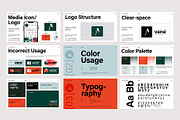 Brand Identity Guidelines Template, a Presentation Template by E-Type (Thumbnail 3 of 5)