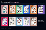 Good Word Zodiac Sticker Sheets, an Object Graphic by Jakayla Digital Co (Thumbnail 10 of 12)