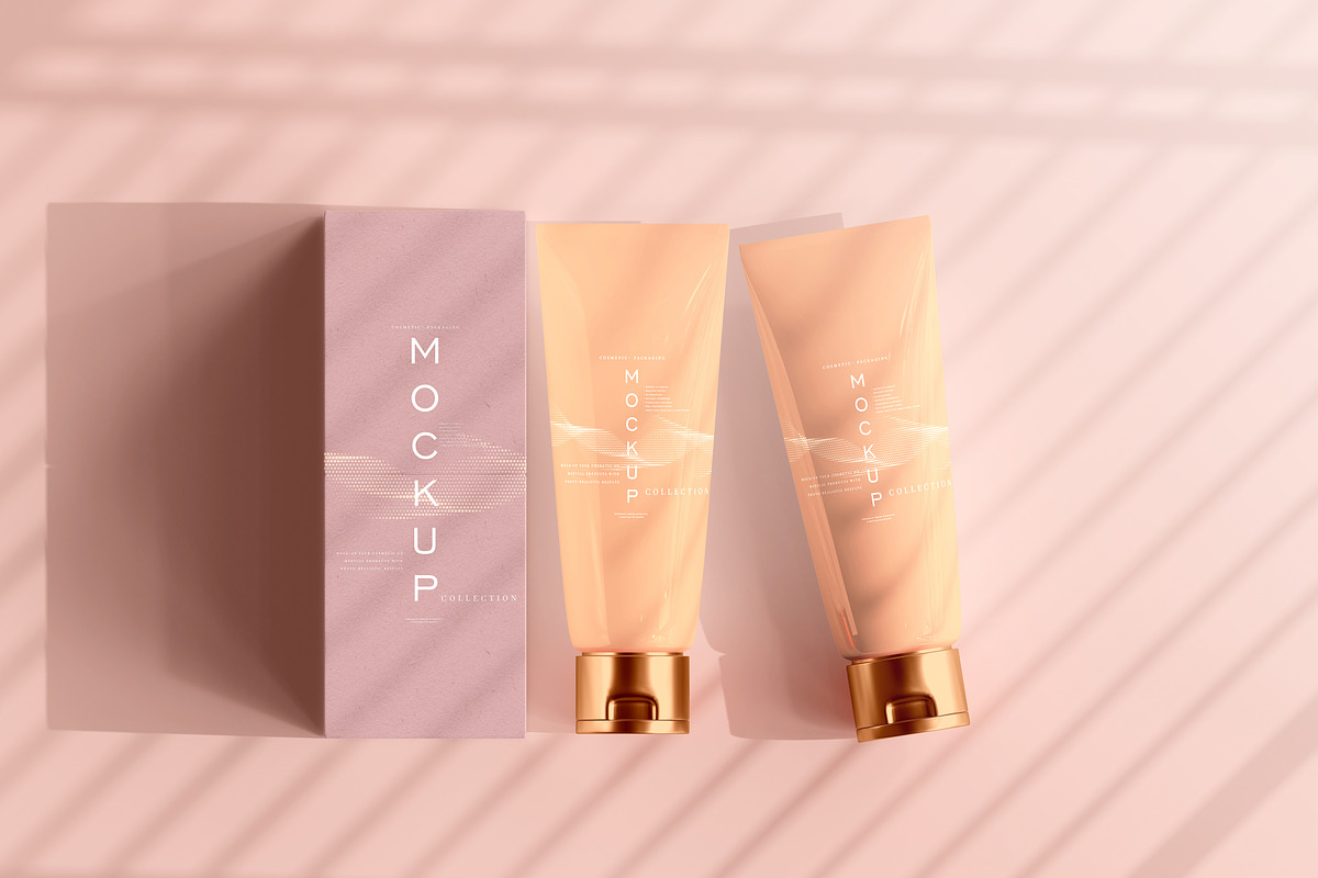 390+ Cosmetic Branding Mockup Scenes, a Cups & Container Mockup by pmvch (Photo 253 of 367)