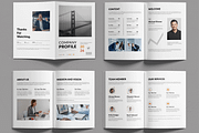 Company Profile Layout, a Brochure Template by MightyDesign (Thumbnail 2 of 6)