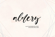Aldery, a Script Font by Katie Holland (Thumbnail 1 of 8)