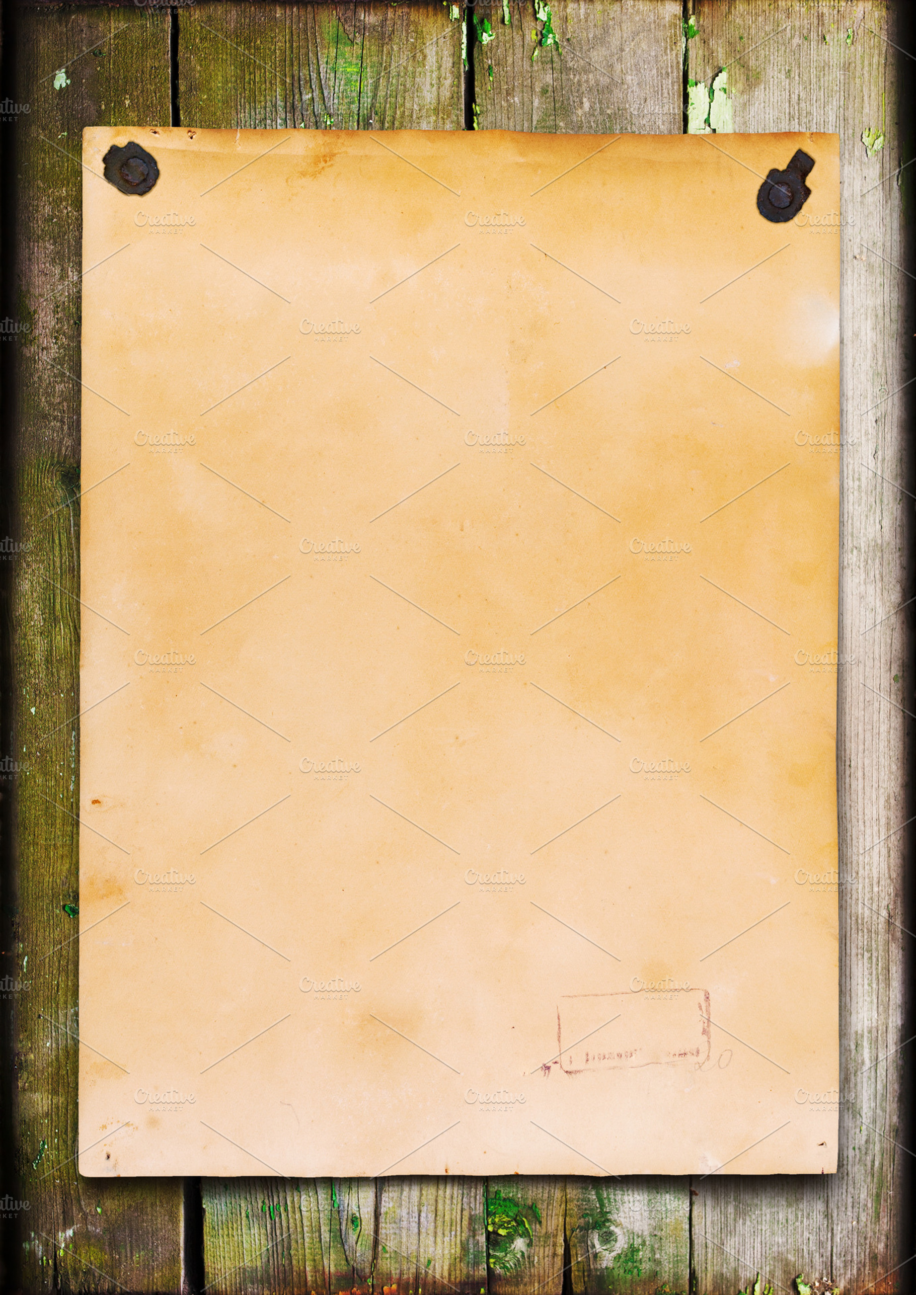 Old paper on wood, a Background Photo by Maksimkostenko