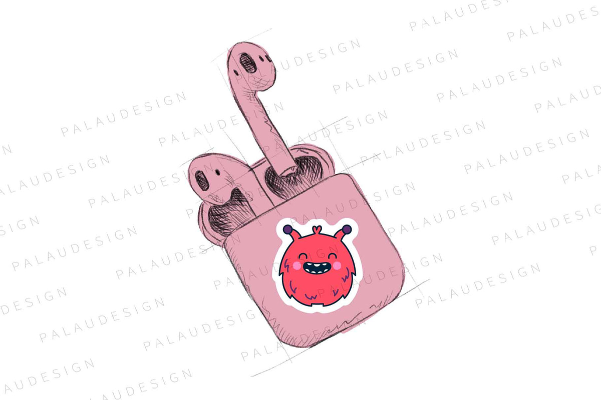 Monster Halloween Clipart Set, an Animal Illustration by Palau (Photo 6 of 12)