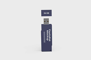 Flashdisk Mockup