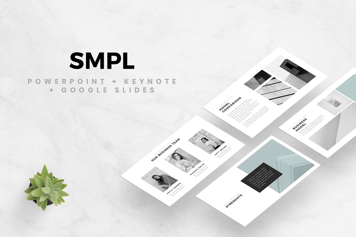 MINIMAL Presentation Bundle, a Presentation Template by slidequest (Photo 3 of 17)
