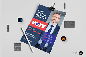 Election Candidate Flyer Template