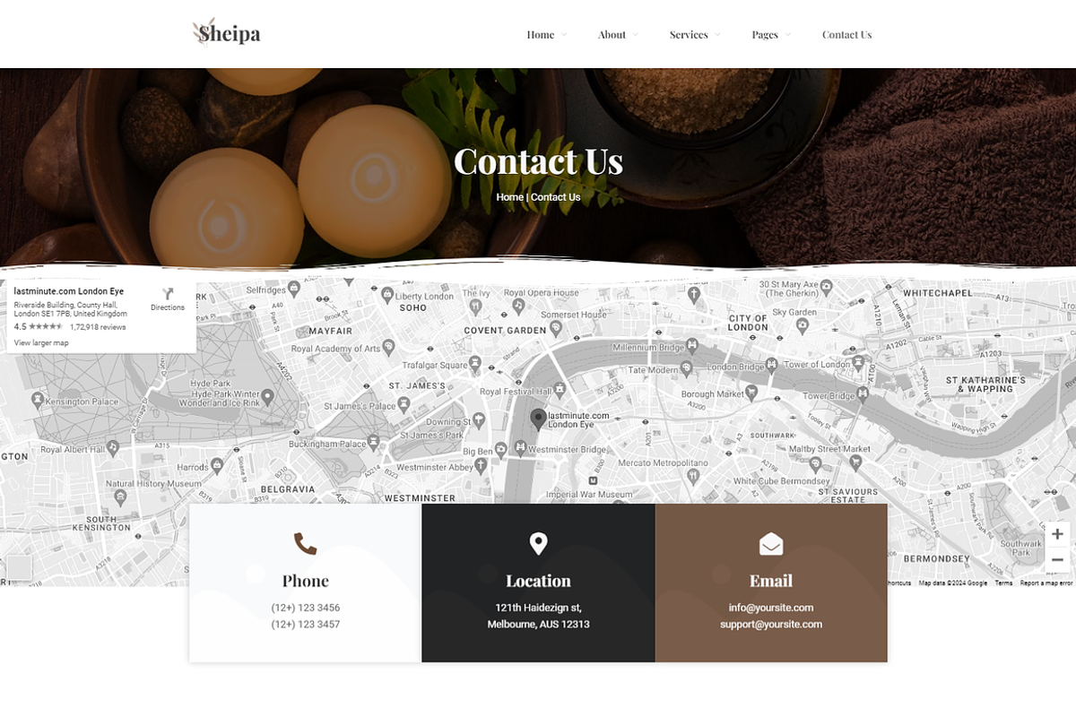 Spa & Beauty Elementor Template Kit, a Landing Page Template by Elite Templates (Photo 7 of 7)