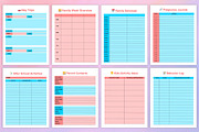 Mom Planner Canva, a Print Template by Designmela01 (Thumbnail 4 of 8)