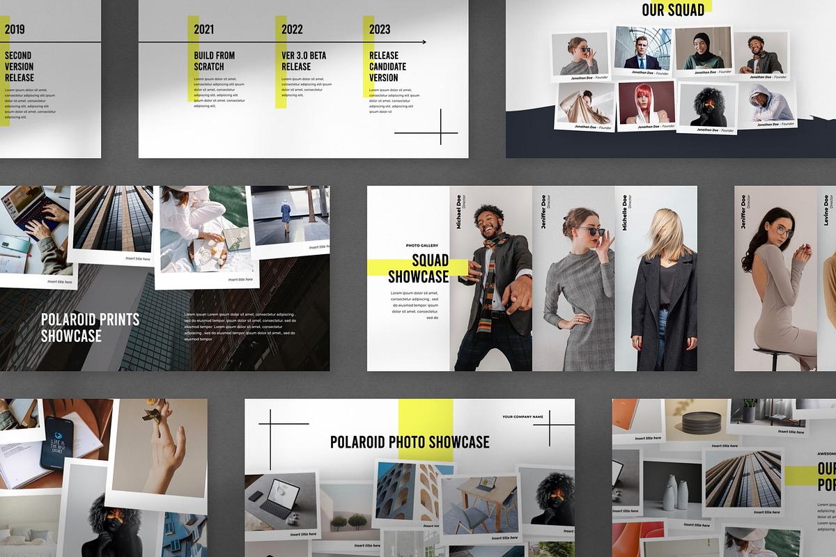 Polaroid Animated PowerPoint, a Presentation Template by Creathrive Design (Photo 4 of 16)