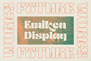 Emiken Display, a Serif Font by Attract Studio (Thumbnail 15 of 17)