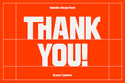 Bryson - Bold Typeface, a Sans Serif Font by Valentino Vergan (Thumbnail 14 of 14)