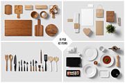 Restaurant / Food - Branding Mock-Up, a Product Mockup by forgraphic™ (Thumbnail 2 of 4)