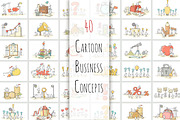 Business concepts with people #3, a Finance Illustration by Sapunkele (Thumbnail 1 of 3)