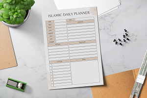 Muslim Daily Planner