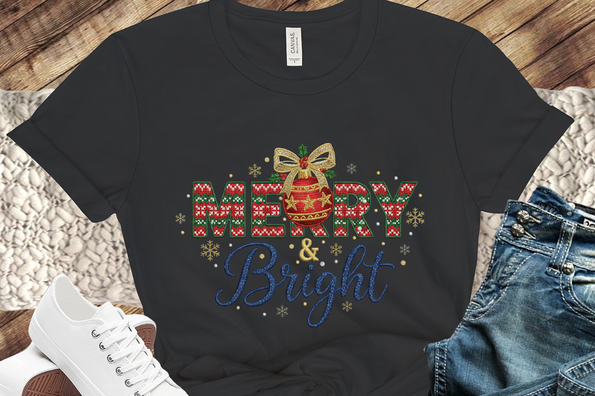Merry and Bright Png Faux Yarn, an Illustration by designcity5 (Photo 6 of 17)
