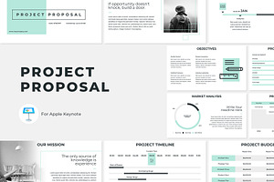 Project Proposal Keynote Template, a Presentation Template by JetzTemplates
