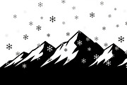 Winter Snow Silhouettes feature, an Illustration by Amazin_art (Thumbnail 40 of 42)