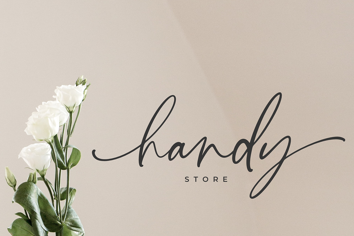Santana Calligraphy Font preview 3