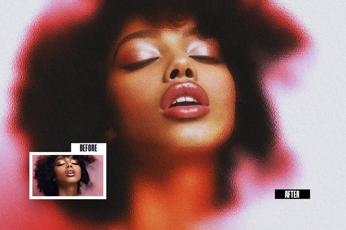 Frosted Glass Photo Effect, a Layer Style Add-On by iDoodle Studio (Photo 2 of 5)