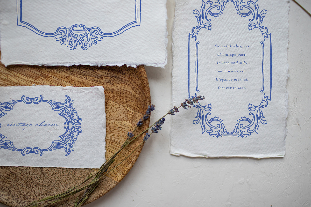 Ornamental Fine Art Frames, a Decorative Illustration by Backyard Rose (Photo 12 of 13)