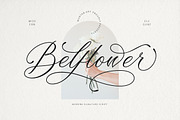 Belflower Script | Modern Signature, a Script Font by Muntab_Art (Thumbnail 1 of 12)