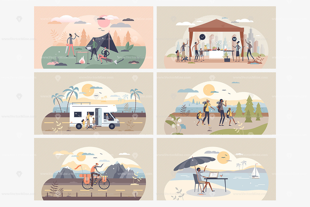 18 Holidays And Travel V3 Concepts, a Food Illustration by VectorMine (Photo 3 of 8)