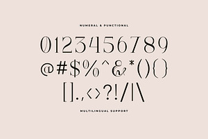 Aqub - Modern Serif Font