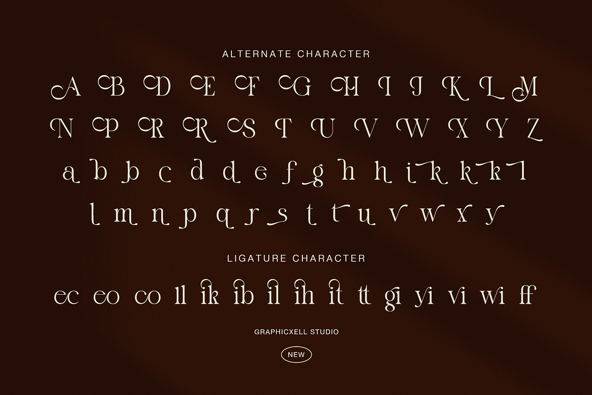 Becki Elegant Serif Display Font, a Serif Font by Graphicxell (Photo 8 of 8)