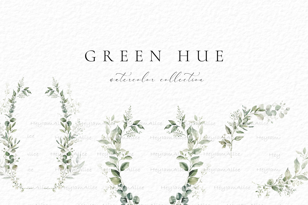 Greenery Eucalyptus, a Decorative Illustration by heyiamalice (Photo 3 of 11)