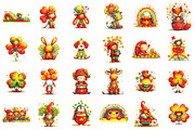 Whimsical St Patricks Day, an Illustration by designcity5 (Thumbnail 2 of 5)