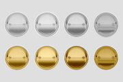 Pin Button Badge Mockup, a Product Mockup by Honnum Graphic Art (Thumbnail 8 of 11)