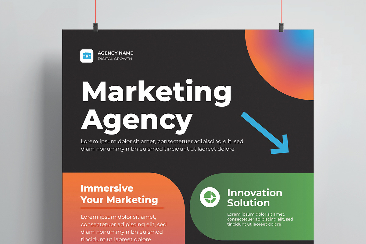Corporate Business Flyer Design, a Flyer Template by MightyDesign (Photo 2 of 8)