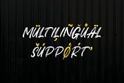 Geostar - Brush Font, a Handwritten Font by RockboyStd (Thumbnail 11 of 12)