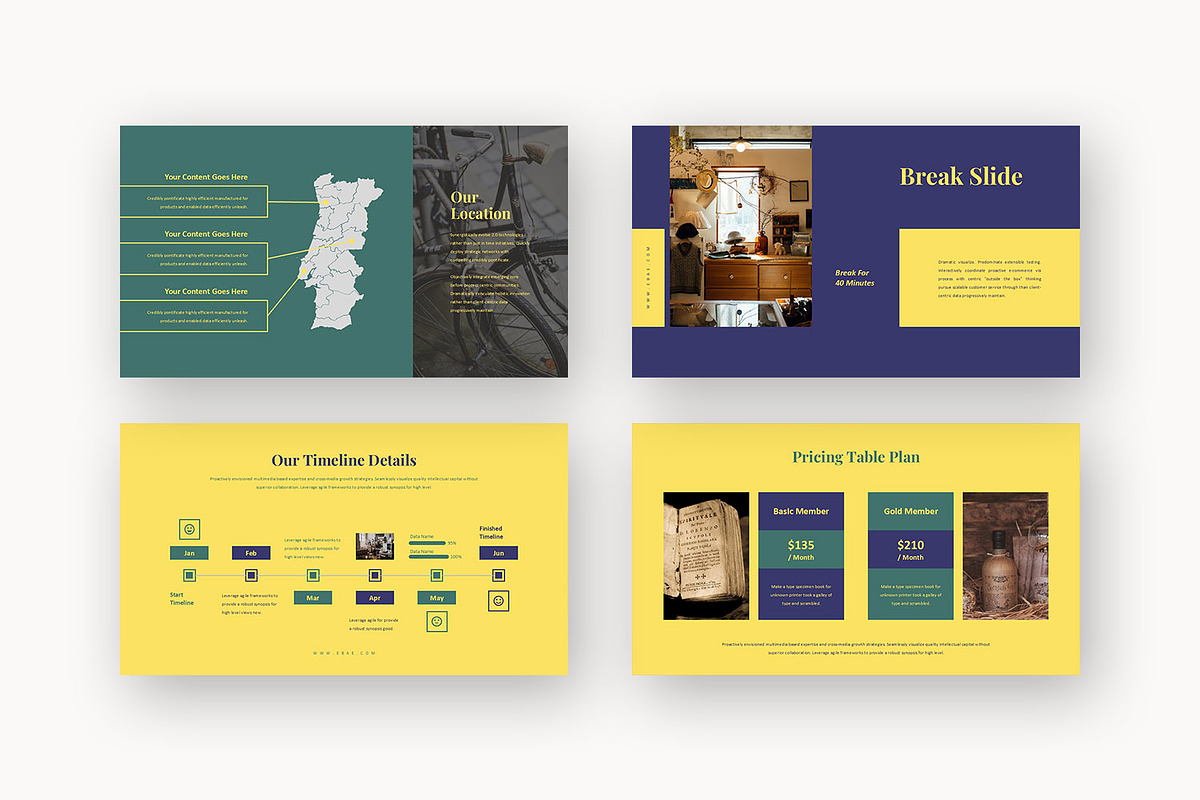 Ebae : Vintage Shop Keynote, a Presentation Template by Punkl Camp (Photo 13 of 16)