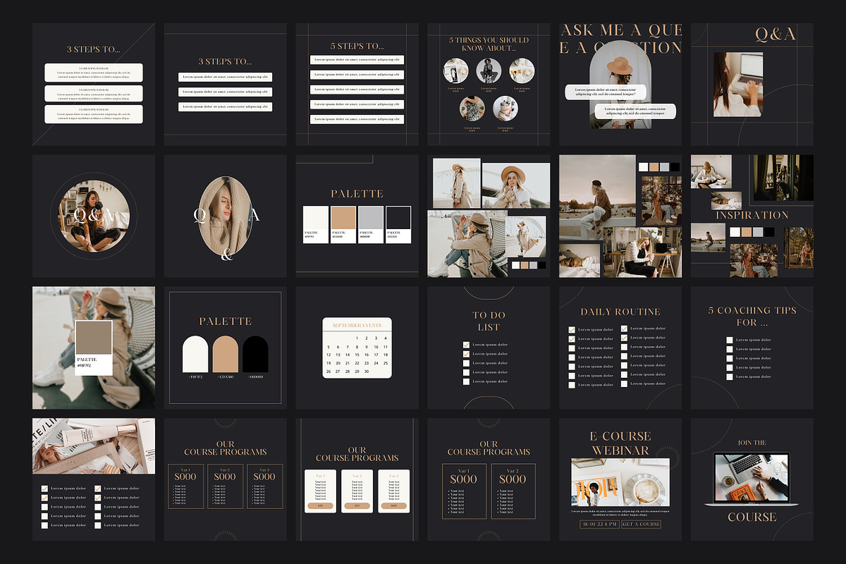 528 Coach Templates for Canva, a Social Media Template by Xenié Creative (Photo 10 of 11)