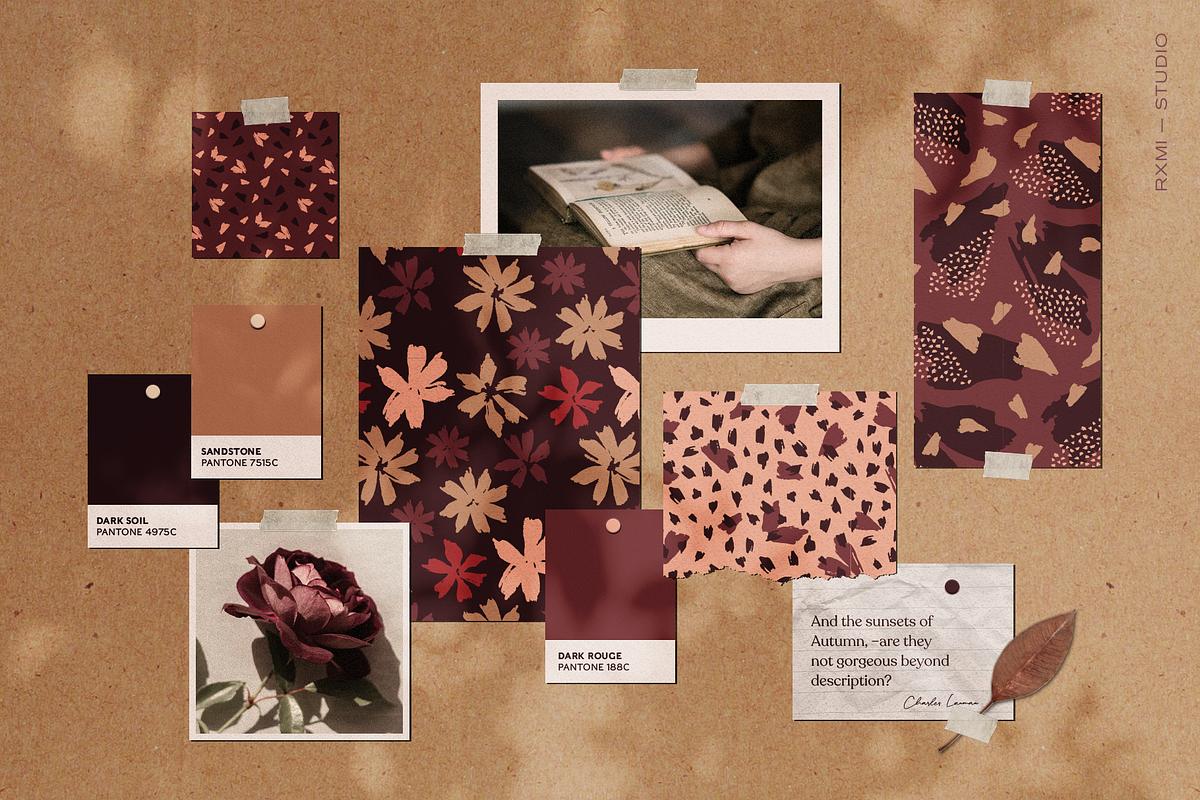 Dried Florals Pattern Collection, a Pattern Graphic by Rxmi Studio (Photo 2 of 9)