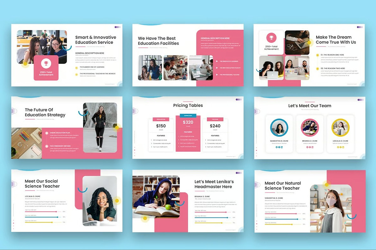 Lenika - Education Learning PPoint, a Presentation Template by Fit-tee (Photo 4 of 6)