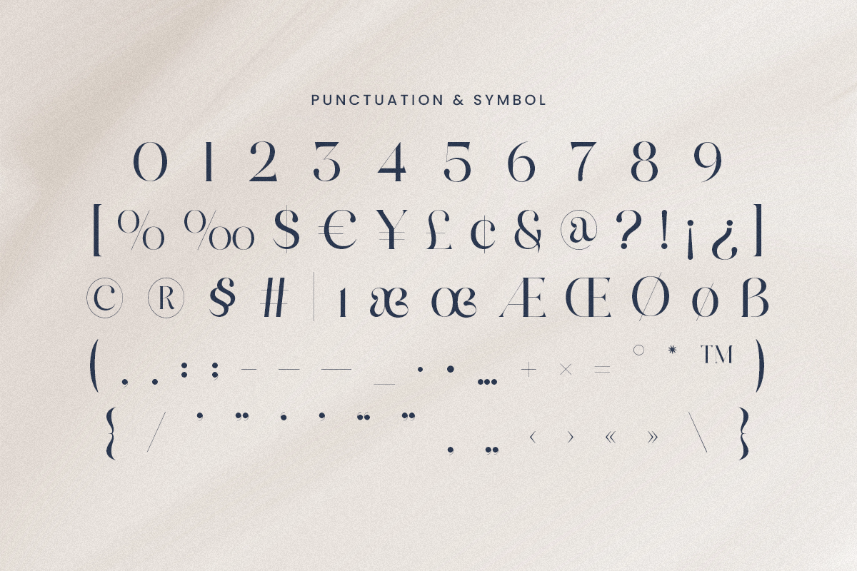 Glittery - Lavish Luxury Font, a Serif Font by Sensatype (Photo 11 of 12)