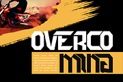 Devotion Ligatures - Futuristic Font, a Sans Serif Font by 177Studio (Thumbnail 4 of 8)