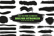 Brush Strokes Pack, a Texture Graphic by alexdndz (Thumbnail 1 of 11)