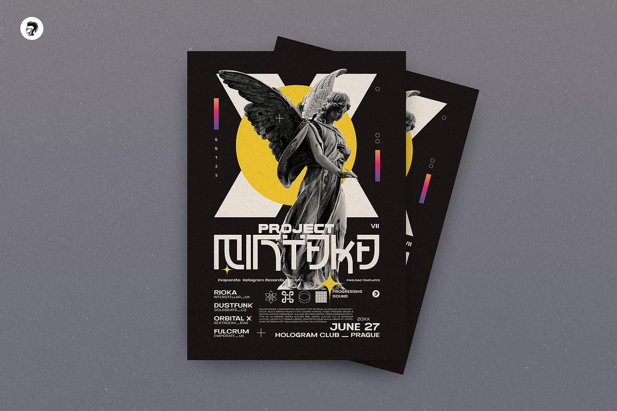 Mintaka – Poster Templates Bundle, a Poster Template by pixelsao (Photo 7 of 12)