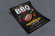 The BBQ Party Flyer, a Flyer Template by CREATIVE DUDE (Thumbnail 1 of 5)