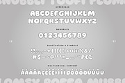 GUMBLI - 3-in-1 Bubble Multilingual, a Sans Serif Font by Ckybe's Corner (Thumbnail 7 of 13)