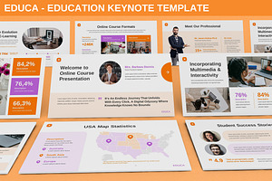 Educa - Education Keynote Template, a Presentation Template by SlideFactory