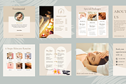 Spa-Wellness Canva IG posts &stories, a Social Media Template by Ana Life Design (Thumbnail 3 of 7)